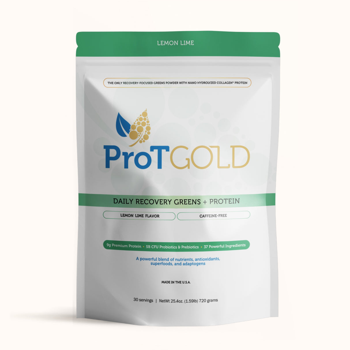 ProT Gold Daily Recovery Greens + Protein