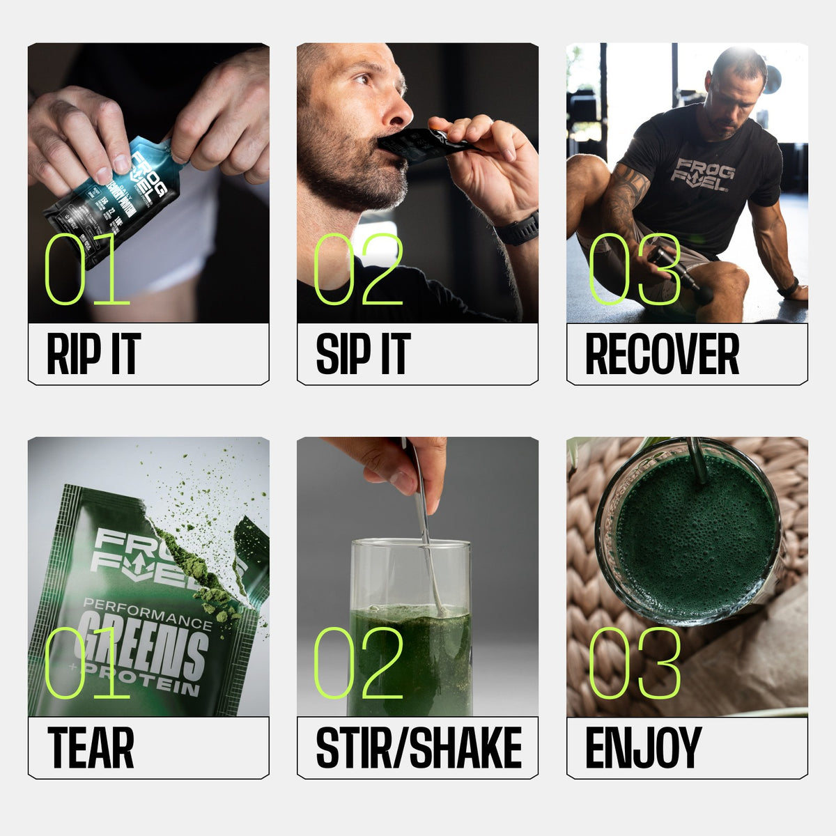 The Strong Foundation Stack - Power Protein and Performance Greens + Protein